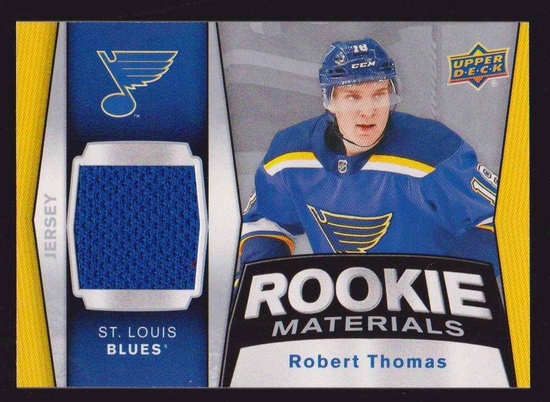 (image for) 2018-19 Upper Deck Rookie Materials #RMRT Robert Thomas -Jerseys - RC Year